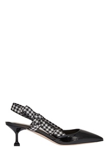 Лакированные туфли с бантом Miu Miu