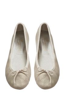 Балетки золотистые SOFT Bonpoint