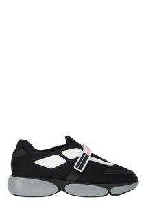 Черные кроссовки из текстиля Cloudbust Prada