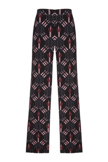 Брюки в пижамном стиле Valentino