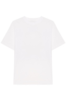 Белая футболка с аппликацией Prada
