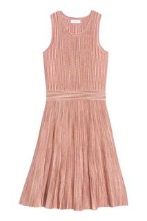 Короткое розовое платье Sandro