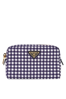 Хлопковая косметичка Prada