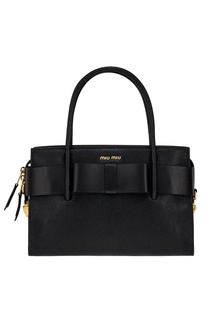 Кожаная сумка Miu Miu