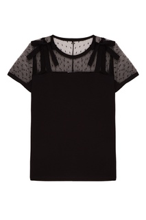 Футболка с декоративными завязками RED Valentino