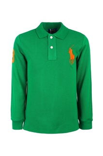 Хлопковое поло Ralph Lauren Children