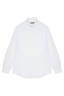 Белая сорочка с потайной застежкой Canali