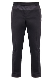 Черные брюки из смесовой шерсти LES Hommes Urban