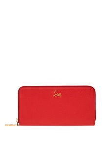 Красный кожаный кошелек W Panettone Christian Louboutin