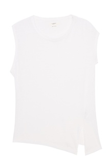 Белая льняная футболка Isabel Marant Etoile