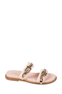 Розовые сандалии с цепочками Meika Ash