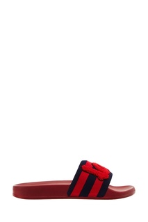 Красные сандалии с аппликацией Colors of California