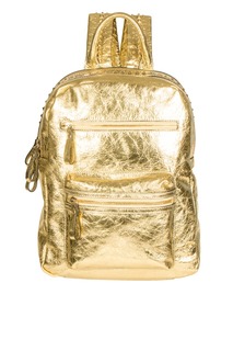 Рюкзак из золотистой кожи Sasha Backpack