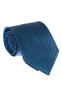 Жаккардовый галстук из шелка Ermenegildo Zegna