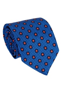 Шелковый галстук с точками Canali