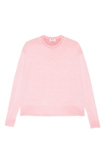 Розовый джемпер из шерстяного микса Finola Acne Studios