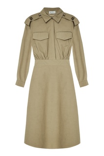 Хлопковое платье-рубашка ЛИ ЛУ