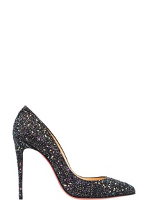 Туфли с глиттером Pigalle Follies 100 Christian Louboutin