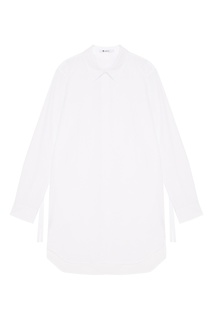Удлиненная белая рубашка T by Alexander Wang