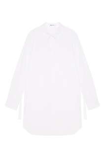 Удлиненная белая рубашка T by Alexander Wang