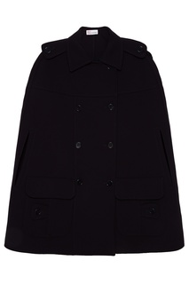 Темно-синий кейп RED Valentino