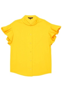 Желтая блузка из хлопка Tara Jarmon