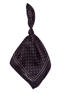 Черный шелковый платок Dolce & Gabbana