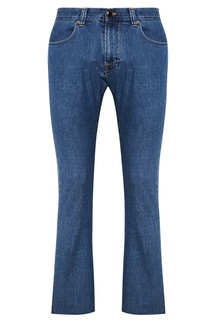 Прямые синие джинсы Etro