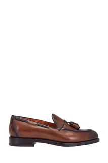 Кожаные лоферы Santoni