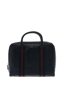 Черный портфель из кожи Paul Smith