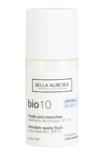 Флюид для ровного цвета лица Bio 10 SPF 15 30ml Bella Aurora
