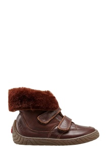 Кожаные полусапоги Woody Velcro POM Dapi