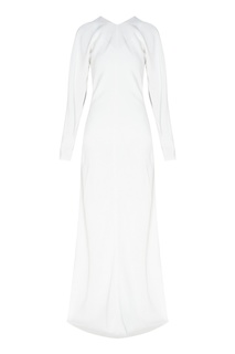 Белое платье со шлейфом Nina Ricci