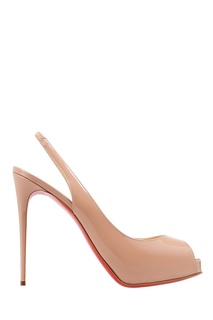 Туфли из лакированной кожи Private Number 120 Christian Louboutin