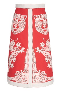 Хлопковая юбка Gucci