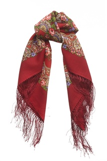 Шерстяной платок Павловопосадская Платочная Мануфактура