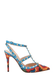 Туфли с комбинированной отделкой Valentino