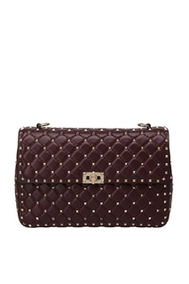 Стеганая кожаная сумка Rockstud Valentino
