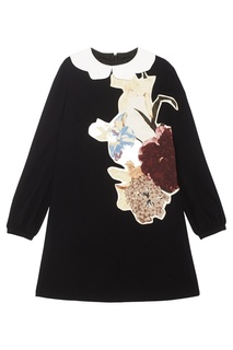 Платье с аппликацией Valentino