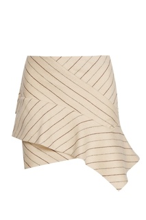 Юбка из льна и шерсти Kimura Isabel Marant