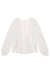 Блузка с кружевом Nell Isabel Marant