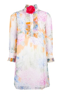 Шелковое платье Gucci Children