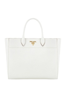 Кожаная сумка Tote Prada