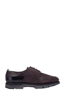 Кожаные дерби Santoni