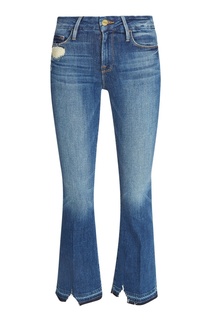 Джинсы с потертым декором Frame Denim