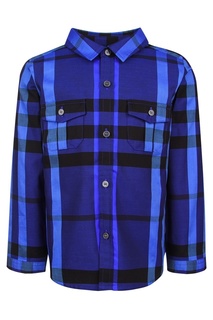 Хлопковая рубашка Burberry Children