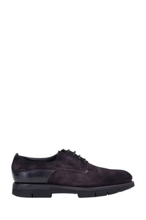Замшевые дерби Santoni