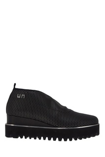 Ботинки с серебристой отделкой Fold Casual United Nude
