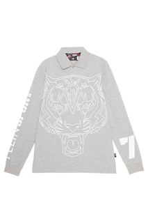 Поло с принтом Philipp Plein