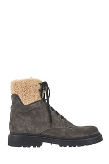 Замшевые ботинки Patty Moncler